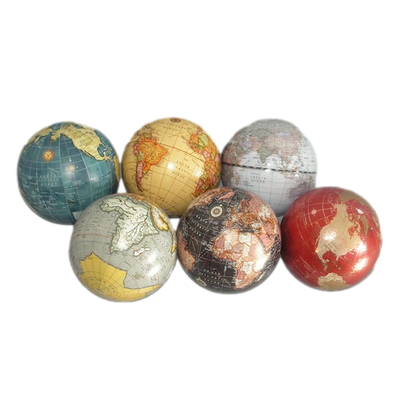 Globe Map Decorative Ball 15cm
