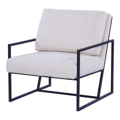 Emery White Occasional Chair