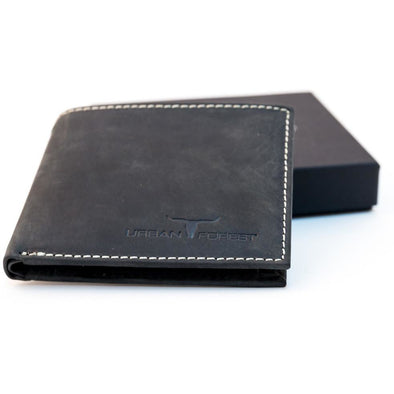 Logan Genuine Leather Wallet Black
