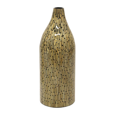 Fifi Bamboo Vase Natural & Black 57cm