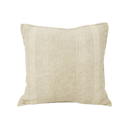 Cuba Linen Blend Cushion Natural 45cmx45cm