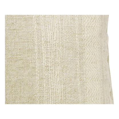 Cuba Linen Blend Cushion Natural 45cmx45cm