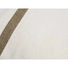 Artisan Linen Cushion W/Gold Band Detail 55cm x 55cm