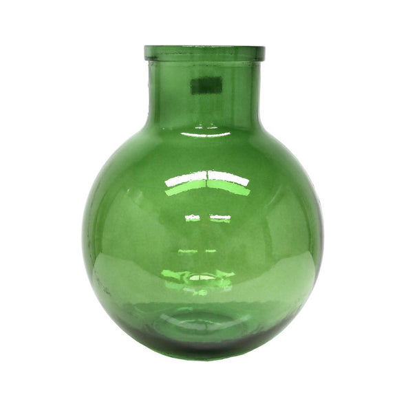 Gradient Nature Glass Vase -Green
