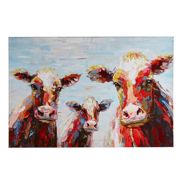 Canvas Wall Art - Cows