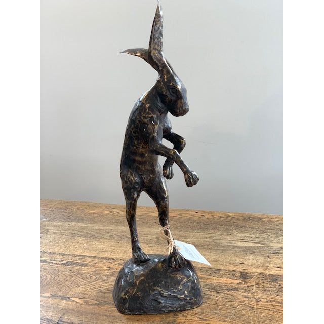 Bronze Sculpture - Fighting Hare