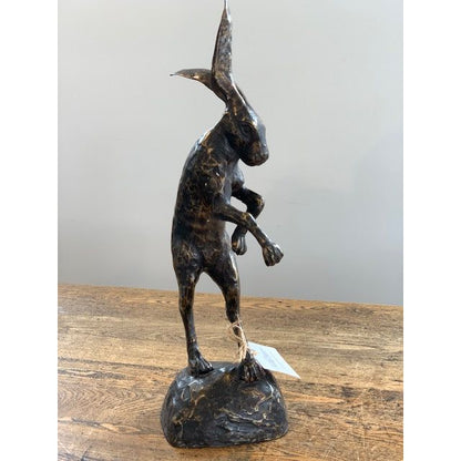 Bronze Sculpture - Fighting Hare