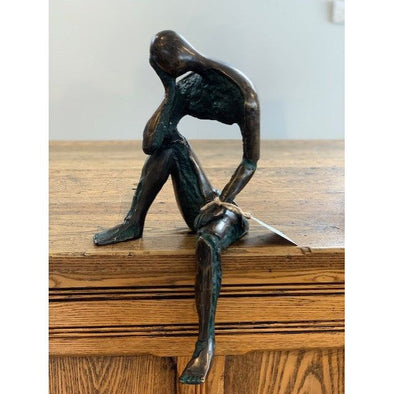 Bronze Sculpture - Thinking Man