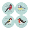Set of 4 British Birds Coasters