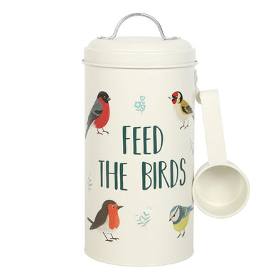 Feed The Birds Seed Tin & Scoop