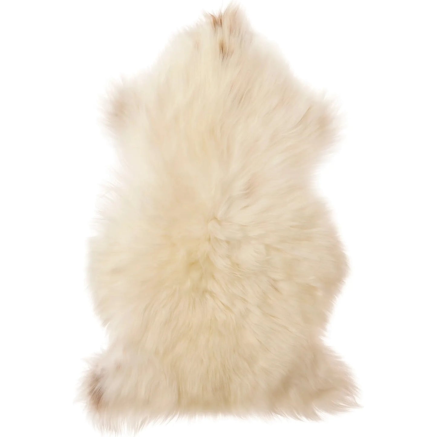 Lhasa Natural Sheepskin Rug- Ivory