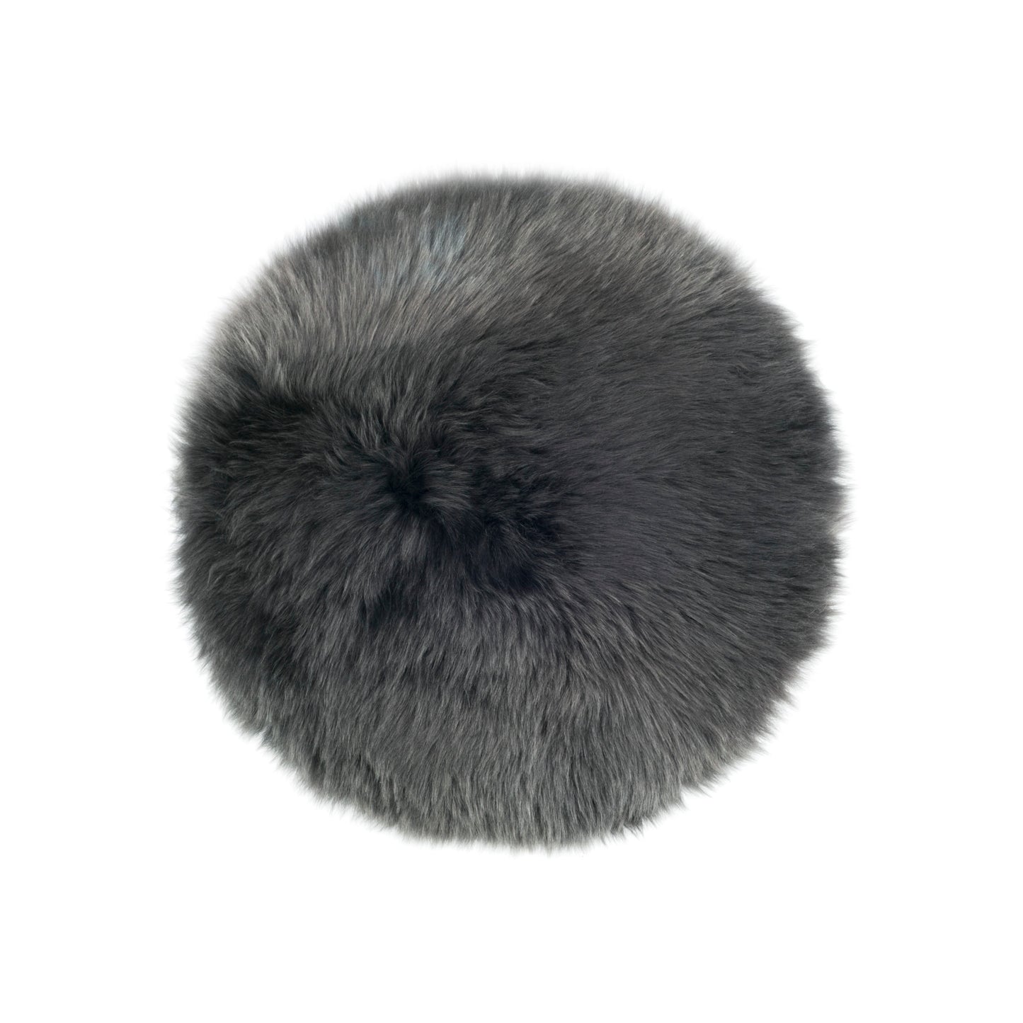 Sheepskin Seat Circle - Steel