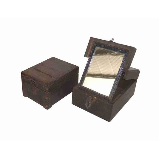 Original Shaving Box With Mirror