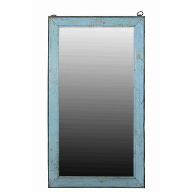 Blue Wash Mirror