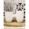Betsy Double Planter- White