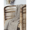 Organic Cotton Handwoven Throw w/ Fringing 140cm x 220cm