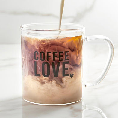 Glass Mug- Coffee Love