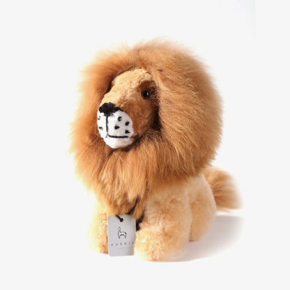 Collectable Alpaca Fur Lion -2 Sizes