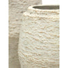 Textured Luna Vase White