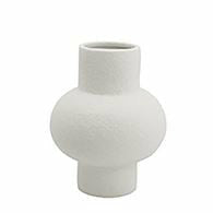 Piper White Matte Vase