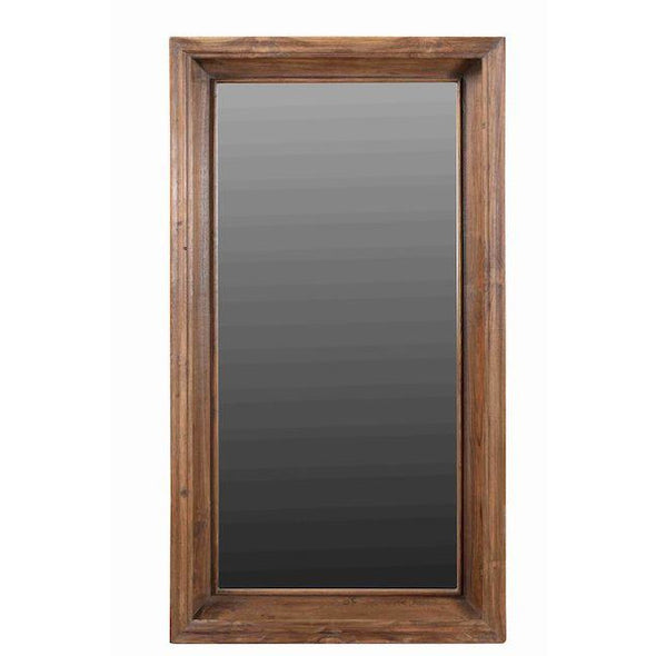Rustic Framed Wooden Mirror