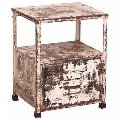 Rustic Iron Side Table