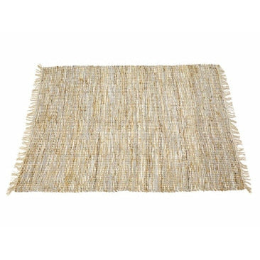 Talulah Cotton & Jute Rug - White - 120cm x 180cm