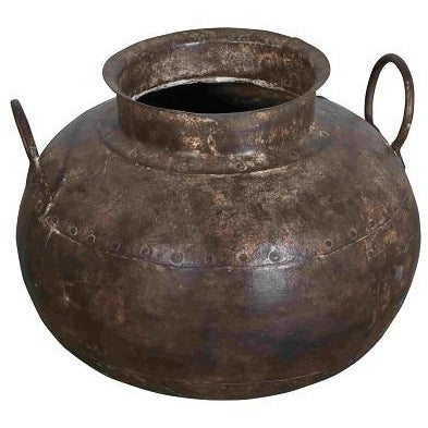 Original Metal Water Pot w/Handles