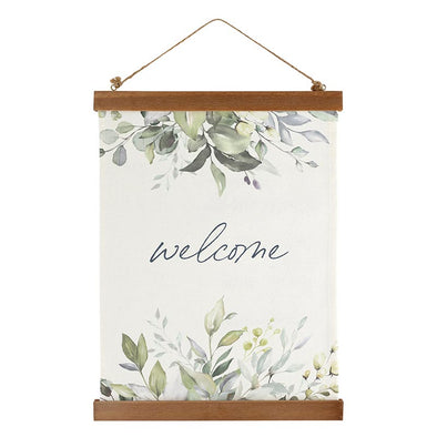 Welcome Banner Hanging Wall Art