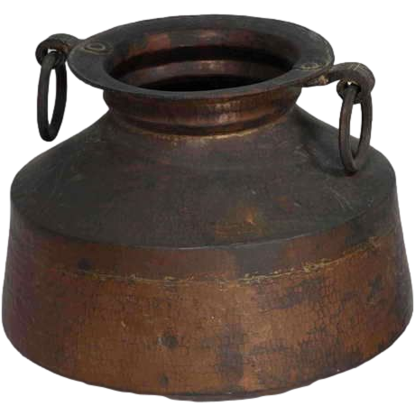 Original Brass Pot w/Handles